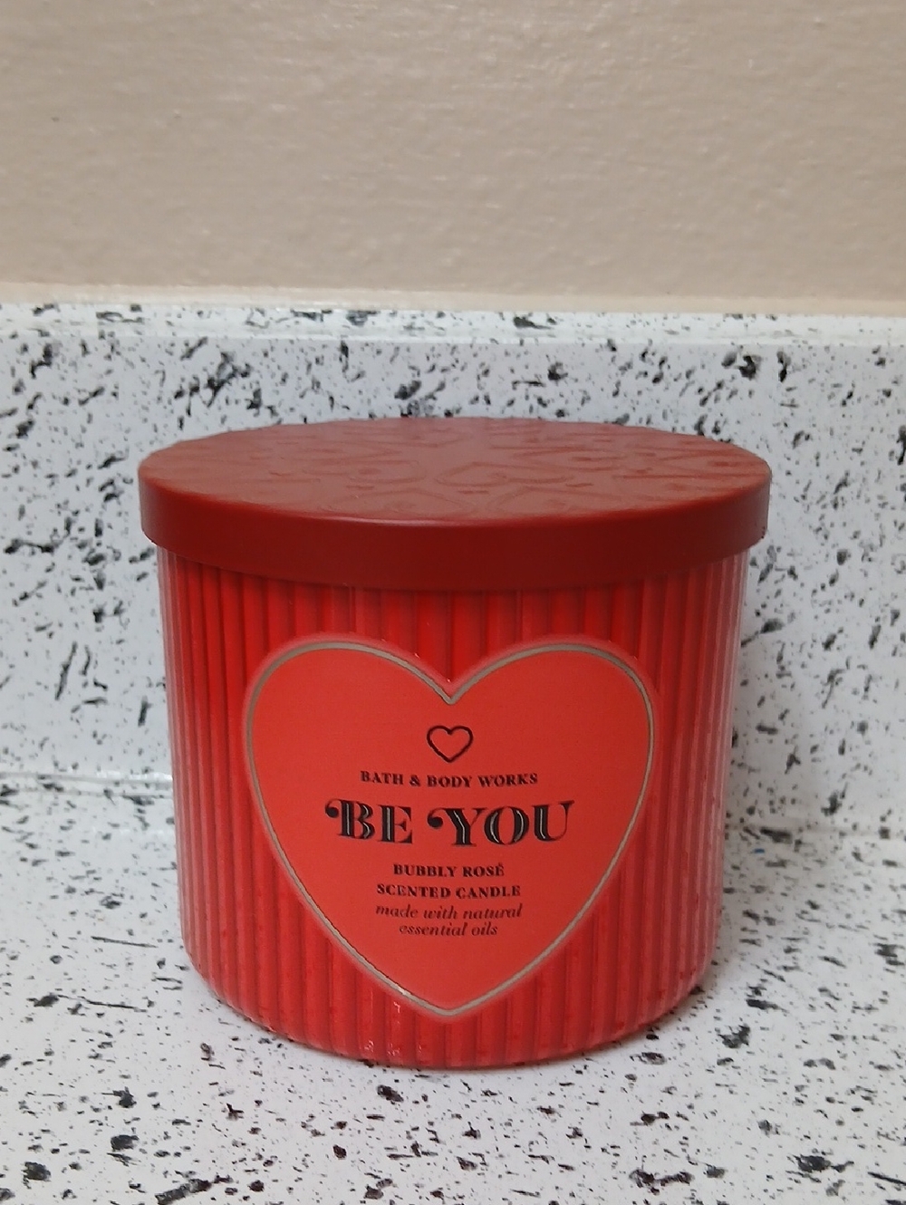 Bath & Body Works Be You Bubbly Rosé 3 Wick2 Candle